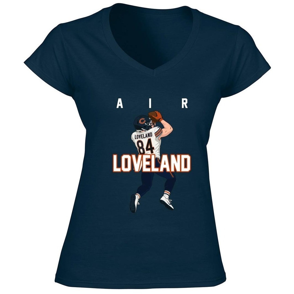 Colston Loveland AIR Bears  LADIES V-NECK  Shirt